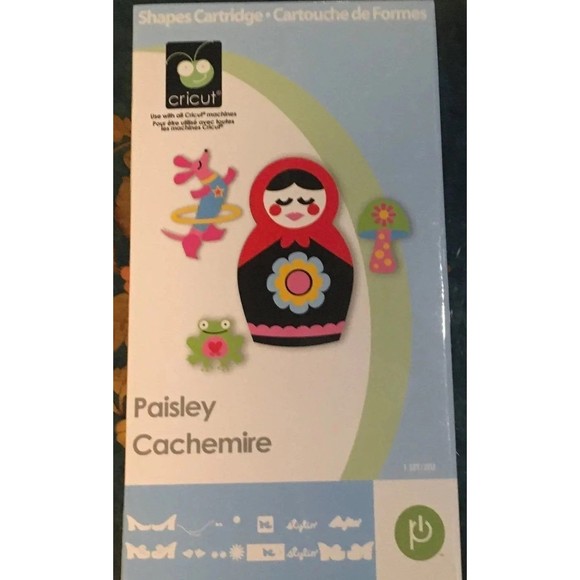 Cricut Cartridge "PAISLEY CACHEMIRE" - Picture 3 of 6